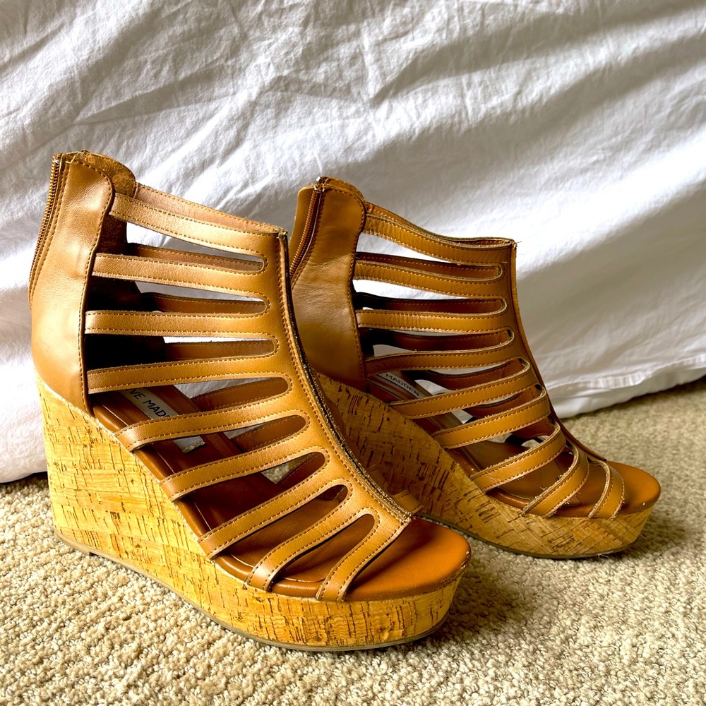 Brown Sandal Wedges